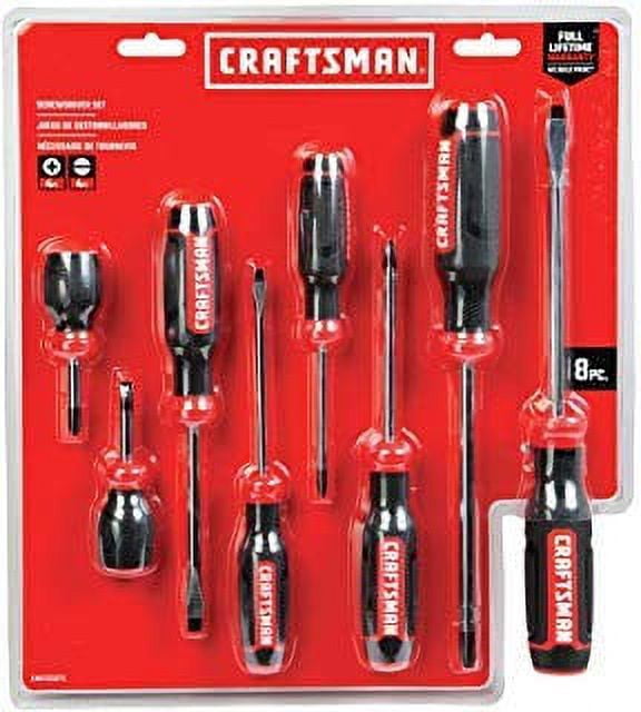CRAFTSMAN Bi-Material Screwdriver Set (8 pc)
