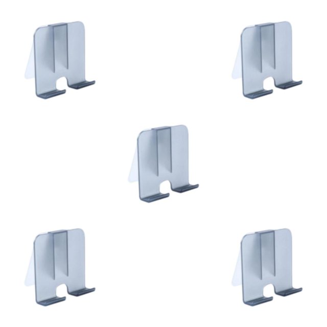 Injueey Soporte para teléfono Estante de baño Soporte perezoso Mano de obra fina Autoadhesivo de larga duración Accesorios para el hogar Type2 NO2