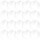 thumbnail image 2 of 20pcs Tablero acrílico transparente Círculos redondos de hoja acrílica para proyectos de bricolaje, 2 of 7