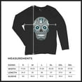 thumbnail image 7 of Philly Thing Sugar Skull Women's Long Sleeve T-shirt Day of the Dead Dia de los Muertos, 7 of 7