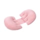 thumbnail image 5 of Almohada de embarazo para dormir cómoda y de cuerpo completo, almohada reparadora Rosa, 5 of 9