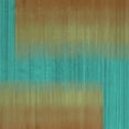 thumbnail image 1 of Ahgly Company Machine Washable Indoor Square Abstract Turquoise Blue Contemporary Area Rugs, 6' Square, 1 of 4