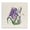 Purple Iris Botanical Illustration, variant on Stupell Industries Purple Iris Flower Botanical & Floral Painting Gallery Wrapped Canvas Art Print Wall Art, 17 x 17