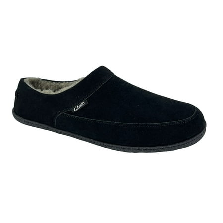 Clarks Mens Slipper Perforated Suede Leather Upper JMS0721 - Warm Plush ...