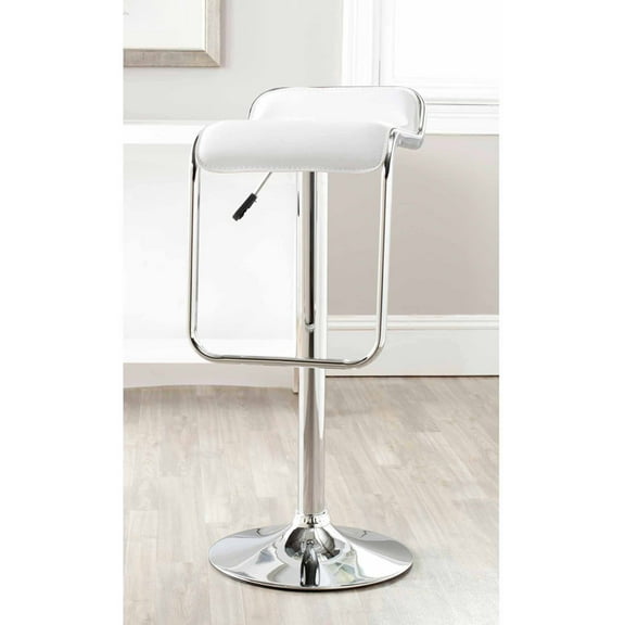 SAFAVIEH Taronda Euro Chic Swivel Bar Stool, White