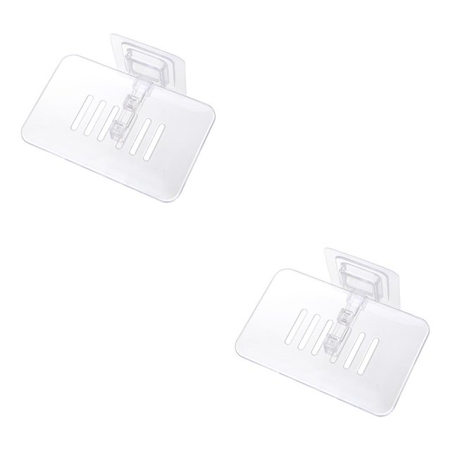 Injueey Soporte para baño, fregadero, estante extraíble de pared, organizador, de secado, organización de de baño, accesorio de soporte de Blanco 2Conjunto