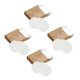thumbnail image 1 of 4x Filtro de Café de 100 Uds., Pieza de Repuesto, Filtros de Cesta Portátiles, Filtros de Papel, Colador de Café Papere para Cafetería, Bar, Cocina,, 1 of 7