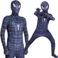 thumbnail image 1 of Disfraz de Spiderman Miles Morales para niños, mono Zentai de superhéroe de Anime para Halloween Fivean unisex, 1 of 2