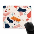 thumbnail image 2 of Square Mouse Pad Terrazzo Marble, Personalized Premium-Textured Custom Mouse Mat Design,Washable Mousepad Lycra Cloth, Non-Slip Rubber Base Computer Mouse Pads for Wireless Mouse, 2 of 2