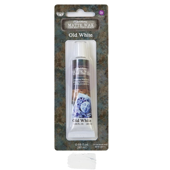 Finnabair Art Alchemy Matte Wax .68 Fluid Ounce-Old White