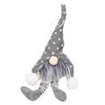 thumbnail image 6 of LED Light Christmas Gnome Decoration,Christmas Plush Pendant Xmas Hanging Faceless Pendant with Light Festival Gifts for Xmas Holiday Party(Grey), 6 of 8
