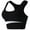 Sports Bras for Women Black, variant on Longline Sports Bras for Women with Removable Padded Racerback Wireless Push-Up Underwear Casual Stretchy Pullover Support Workout Bralettes