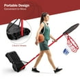 thumbnail image 4 of Costway 28”x18” Weather-Resistant Outdoor Portable Basketball System (Adult), 4 of 11