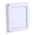 thumbnail image 3 of Grille De Ventilation en Plastique,Delaman 1 PC Couvercle De Grille 3 Volets, Grille De Ventilation en Conduit Mural avec Filet Neuf,2 Tailles (Taille : 15 x 15 cm), 3 of 8