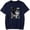 Navy, variant on Omori Game Merch Unisex T-Shirt Crew Neck Short Sleeve Casual Harajuku Style Tee