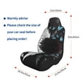 thumbnail image 2 of Goofa Butterfly Angel Wings Art Printed Car Seat Covers, Automotive Seat Covers for Cars Trucks and SUVs, Quick Setup Universal Fit Elastic Seat Covers-1, 2 of 6