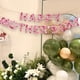 thumbnail image 2 of Pancarta de feliz día de la madre, bandera con alfabeto de flores, pancarta para tirar, decoración colgante elegante para pared, suministros de, 2 of 9