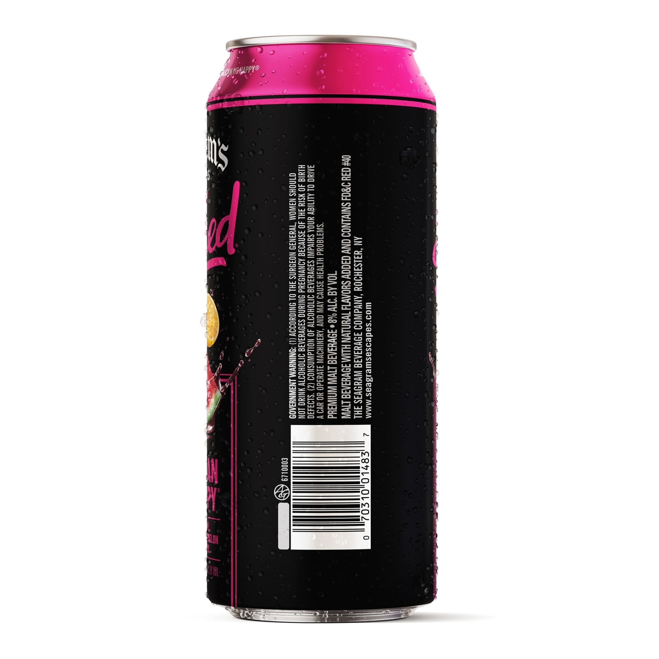 Champagne 「Kill Me If You Can」 Seagram's Spiked Jamaican Me Happy 7.5oz Single In Cans