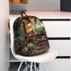 thumbnail image 5 of Disketp Charming Garden Patio Mochila Ligera Clásica con Múltiples Bolsillos, Mochila Casual para Hombre y Mujer, Ideal para Escuela, Trabajo y Viajes, 5 of 6