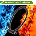 thumbnail image 3 of Unique Bargains 1/8" Fuel Line Kit 3.05ft Vacuum Hose Automotive Fuel Hose with Clamps 1 Set, 3 of 7