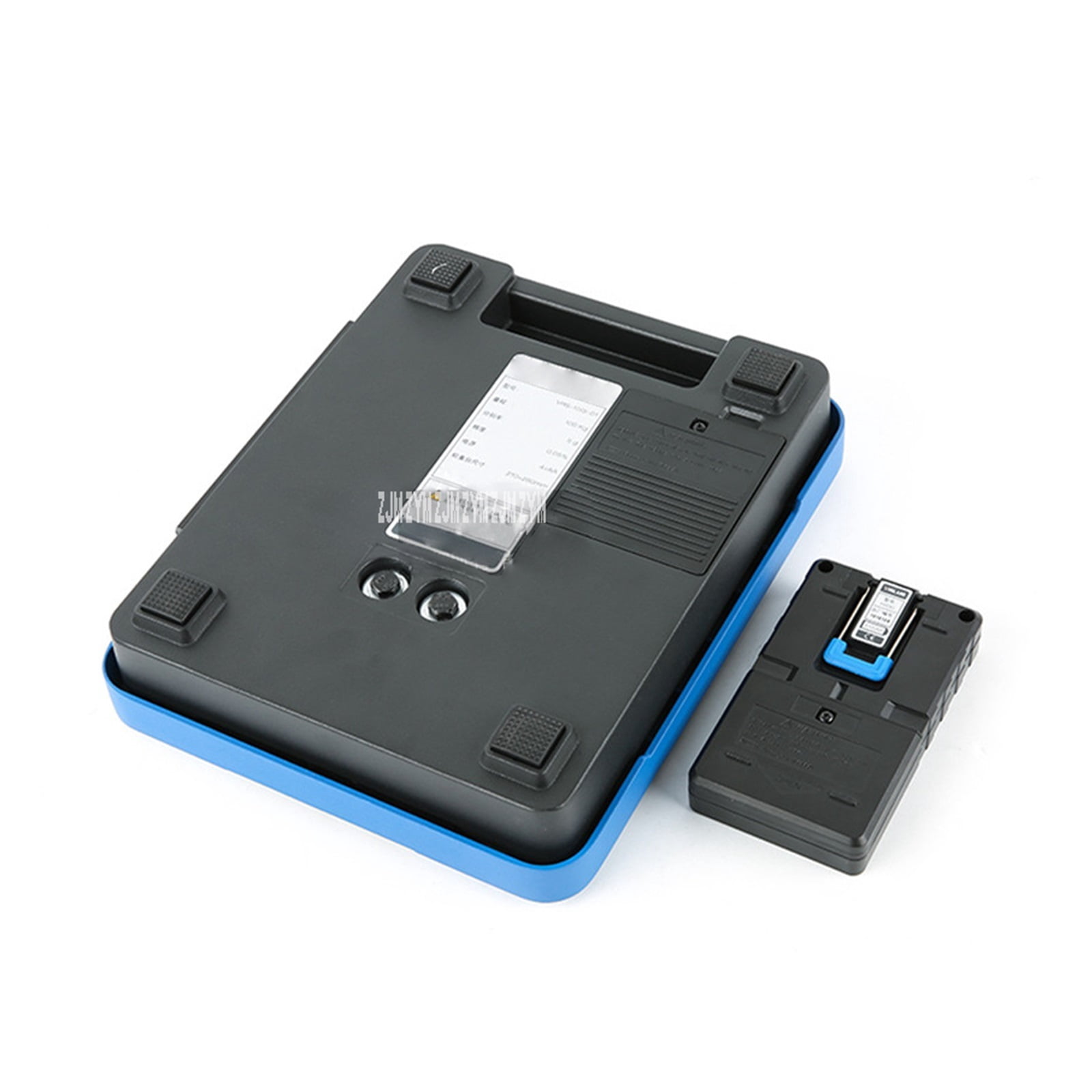 VES-50A Manual Refrigerant Recovery Electronic Balance High-Precision Metal Freon Quantitative Filling Electronic Scale 9V