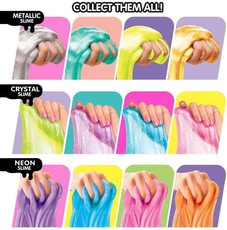 Canal Toys So Slime Stretchy Neon Slime, Orange, 2.1 oz