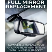 Master Tailgaters Universal OEM Rear View Mirror with 4.3 Auto-Adjusting Ultra Bright LCD, OnStar Buttons, and Compatibility for All Cars