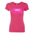 thumbnail image 2 of Wild Bobby Mama Bear Girl Mom Women Slim Fit Junior Tee, 2 of 6