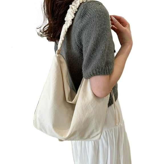 Women's Cloud Bag Soft and Practical Handbag Canvas Shoulder Bags Crossbody Purse for Everyday Use