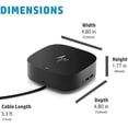 thumbnail image 5 of Restored HP USB-C Dock G5 Dock 2.0 Up to 100W via USB-C for HP laptops, MacBook computers Docking Station (Refurbished), 5 of 6