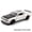 Hellcat White, variant on 1:32 Scale Hellcat Tomahawk Sports Car Model Toy Metal Body Rubber Tires Supercar Music Light Models for Kids' Edutainment