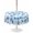 LightBLue, variant on Outdoor Tablecloth with Umbrella Hole for Patio/Picnic/Party/Camping, Blue Ocean Bubble Waterproof Table Cloth Round Cover Washable, Watercolor Sea Bubble Summer (Dia 54")
