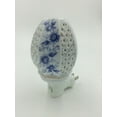 thumbnail image 3 of Fleurs Bleues sur Lumière de Nuit Ovale, 3 of 4