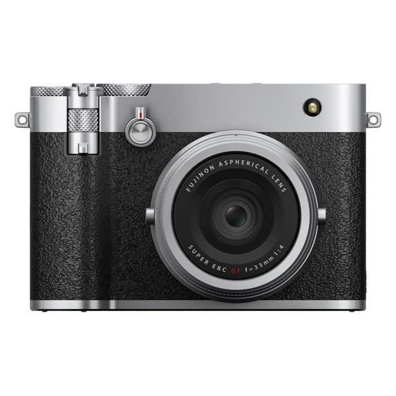Restored FUJIFILM GFX100RF 102MP Medium-Format Digital Camera with 35mm F4 Lens, Silver, International Model
