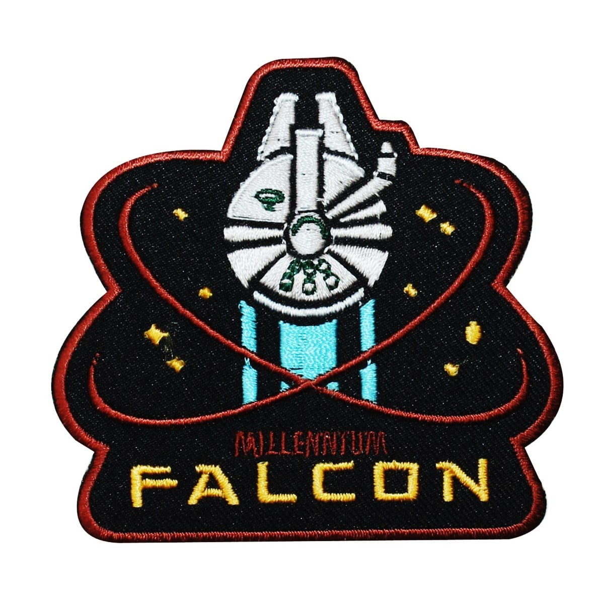 Star Wars Millennium Falcon Mini Embroidered Patch 1.5 inch 
