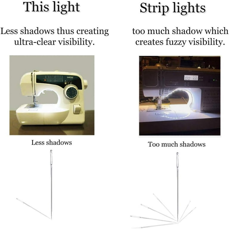 led Sewing Machine Strip Light Box Shape, Energy Saving LED Machine Light  for Drill Press, Desk, Craft LED Work Light Sewing Machine Strip Light  Strip led Light 