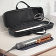 thumbnail image 3 of Estuche rígido a prueba de golpes bolsa de almacenamiento de viaje portátil impermeable antiarañazos con bolsa de malla para plancha de pelo Dyson Corrale HS03, 3 of 5