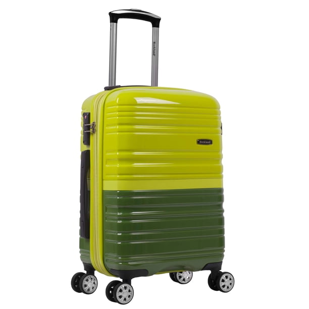 Melbourne 20"" Carry On Policarbonato Expandible Lima/Verde
