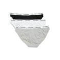 thumbnail image 2 of Calvin Klein Logo Bikini Panties, Size S, 3 Pack (Women's), 2 of 3