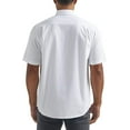 thumbnail image 2 of Wrangler Men's Authentics Short Sleeve Classic Woven Shirt, Bright White, Size: S-3XL, 2 of 4