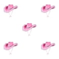 thumbnail image 3 of relayinert Iconic American Style Cowboy Hat Fashion Statement Stylish Disco Cowboy Hat Pink 5Set, 3 of 6