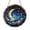Acrylic 3.5 Inch, variant on Celestial Crescent Moon Stained Glass Suncatcher, Starry Night Sky Window Hanging Decor, Moon Cloud Glass Art Panel, Fantasy Night Landscape Window Ornament, Decorative Home Decor Gift