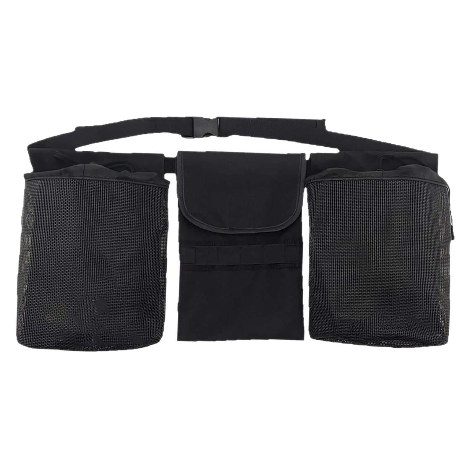 Axioma Rock Collecting Bag Fanny Pack Drawstring Closure Lightweight Foraging Pouch for