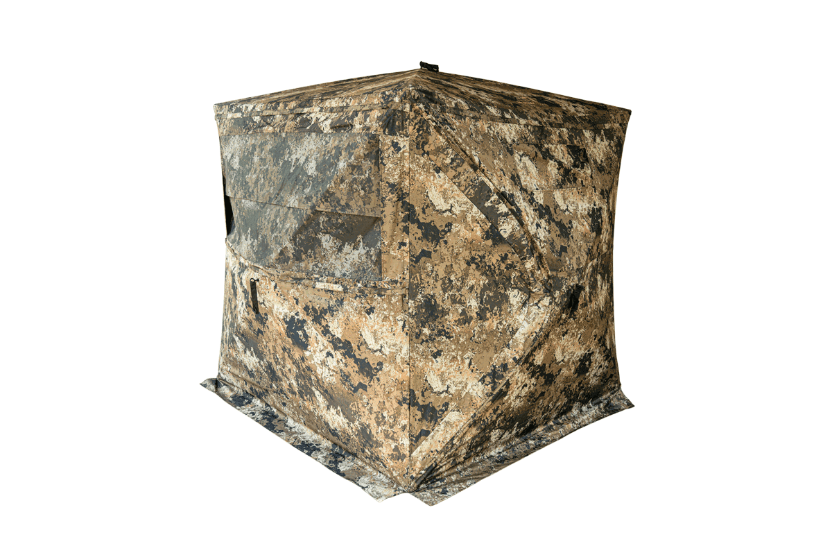 Buck Bourbon Rack House 300+ One Way Mesh Hunting Blind