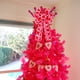 thumbnail image 5 of Valentine's Day Tree Bow Heart Shaped Decoration Valentine's Day Wreath Decoration Bow, 5 of 6