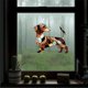 thumbnail image 4 of Great promotion! Window Pendant Hanging Ukraine Humming Dog Home Decor Unique Suncatcher Art Ornaments Bedroom Stained Gifts Decoration Garden Cyan Dog None, 4 of 5