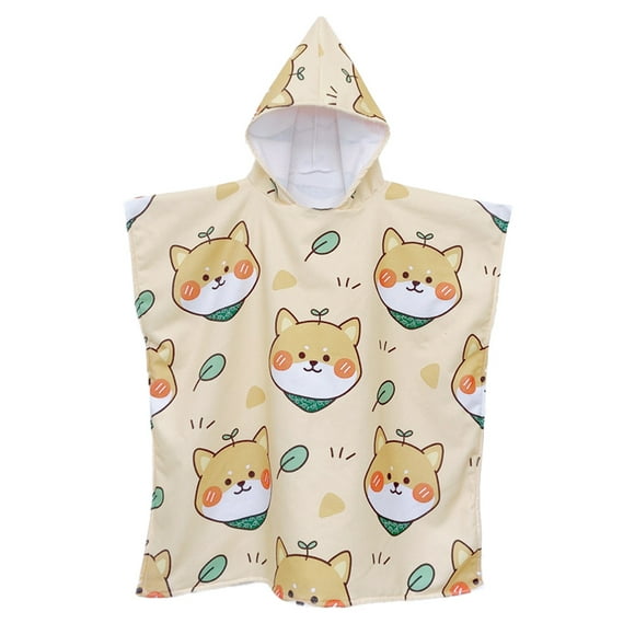 FloreceBien Toalla de baño para niños con capucha, capa absorbente de secado rápido, bata de baño de aguas termales para mujer