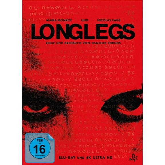 Longlegs - Mediabook (4K Ultra HD Blu-ray) (4K Ultra HD) Nicolas Cage Oz Perkins