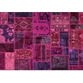 thumbnail image 1 of Ahgly Company Indoor Rectangle Oriental Pink Modern Area Rugs, 8' x 10', 1 of 4