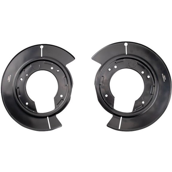 Rear Brake Backing Plate 2 Piece Set - Compatible with 2002 - 2005 Ford Explorer 2003 2004